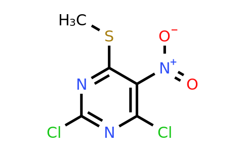 1451885-60-1 | 2,4-Dichloro-6-(methylsulfanyl)-5-nitropyrimidine