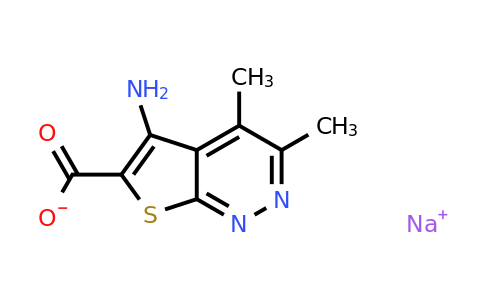 1451998-17-6 | Sodium 5-amino-3,4-dimethylthieno[2,3-c]pyridazine-6-carboxylate