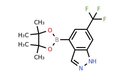 1454300-91-4 | 4-(Tetramethyl-1,3,2-dioxaborolan-2-yl)-6-(trifluoromethyl)-1H-indazole
