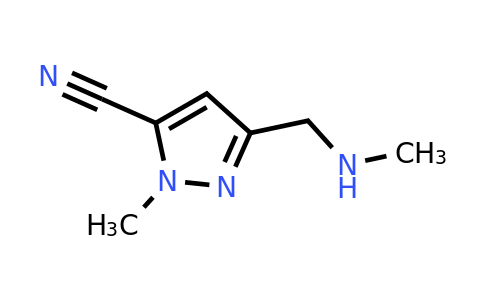 2-Methyl-5-(methylaminomethyl)pyrazole-3-carbonitrile