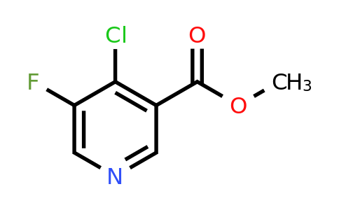 1454913-72-4 | Methyl 4-chloro-5-fluoropyridine-3-carboxylate