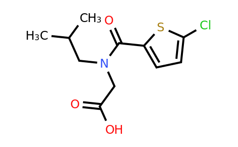 1455797-73-5 | n-(5-Chlorothiophene-2-carbonyl)-n-isobutylglycine