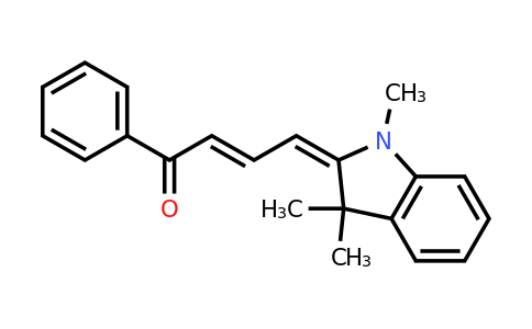 14575-25-8 | (E)-1-Phenyl-4-((E)-1,3,3-trimethylindolin-2-ylidene)but-2-en-1-one