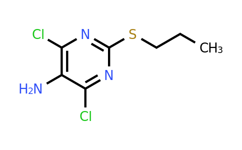145783-15-9 | 4,6-dichloro-2-(propylthio)pyrimidin-5-amine