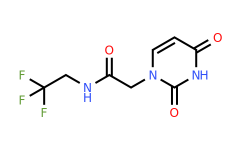 1458651-92-7 | 2-(2,4-Dioxopyrimidin-1-yl)-N-(2,2,2-trifluoroethyl)acetamide