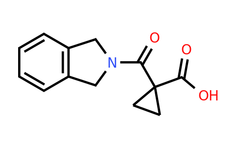 1459289-81-6 | 1-(Isoindoline-2-carbonyl)cyclopropanecarboxylic acid