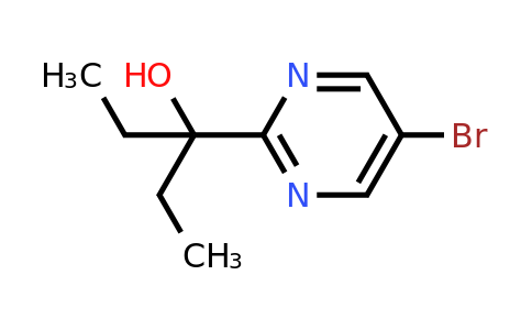 1459772-39-4 | 3-(5-Bromopyrimidin-2-yl)pentan-3-ol