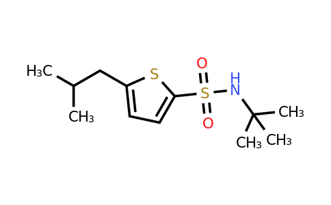 146013-28-7 | N-(tert-Butyl)-5-isobutylthiophene-2-sulfonamide