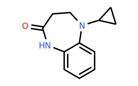 1461713-59-6 | 5-Cyclopropyl-2,3,4,5-tetrahydro-1h-1,5-benzodiazepin-2-one