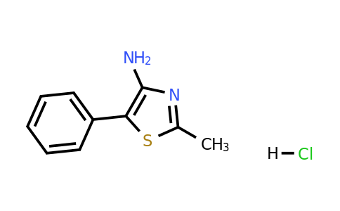 1461714-51-1 | 2-Methyl-5-phenylthiazol-4-amine hydrochloride