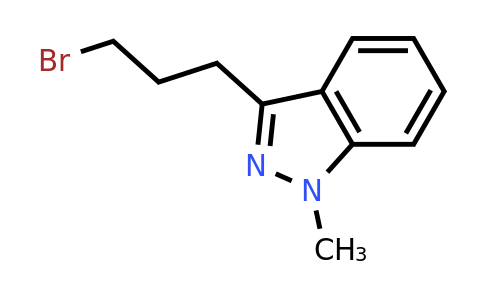 1462841-19-5 | 3-(3-Bromopropyl)-1-methyl-1h-indazole