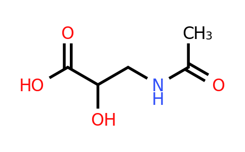 3-Acetamido-2-hydroxypropanoic acid