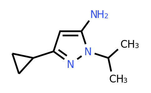 1462952-68-6 | 3-Cyclopropyl-1-isopropyl-1H-pyrazol-5-amine