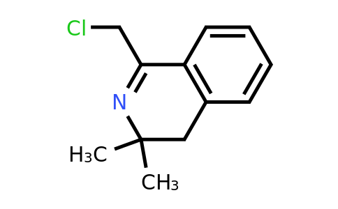 146304-90-7 | 1-(Chloromethyl)-3,3-dimethyl-3,4-dihydroisoquinoline