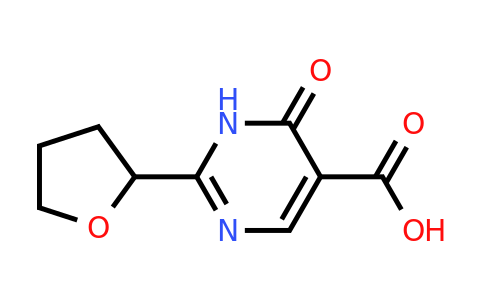 1463413-22-0 | 6-Oxo-2-(tetrahydrofuran-2-yl)-1,6-dihydropyrimidine-5-carboxylic acid