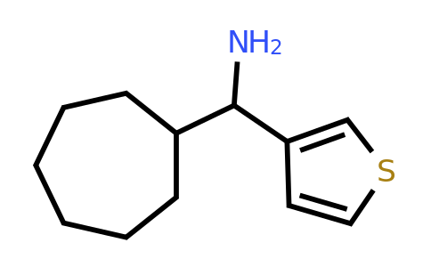 1463478-11-6 | Cycloheptyl(thiophen-3-yl)methanamine
