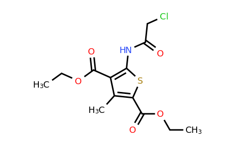 146381-87-5 | Diethyl 5-(2-chloroacetamido)-3-methylthiophene-2,4-dicarboxylate