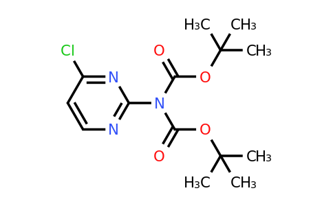 1464788-84-8 | 4-Chloro-2-[bis(tert-butoxycarbonyl)amino]pyrimidine