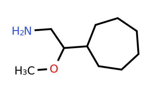 2-Cycloheptyl-2-methoxyethan-1-amine