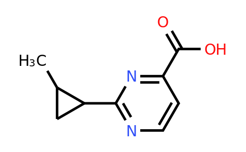 1465160-03-5 | 2-(2-Methylcyclopropyl)pyrimidine-4-carboxylic acid