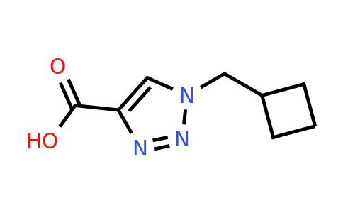 1465204-73-2 | 1-(Cyclobutylmethyl)-1H-1,2,3-triazole-4-carboxylic acid