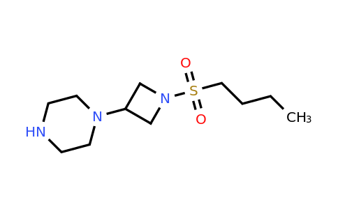 1-(1-(Butylsulfonyl)azetidin-3-yl)piperazine