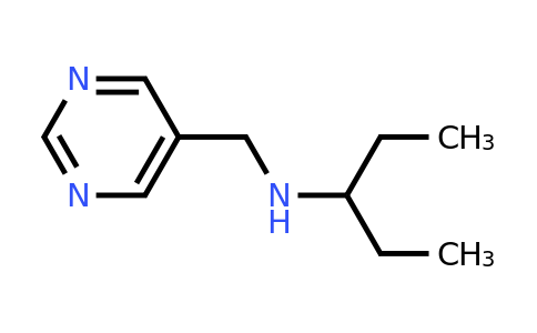 1465576-19-5 | n-(Pyrimidin-5-ylmethyl)pentan-3-amine