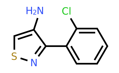 1466272-33-2 | 3-(2-Chlorophenyl)isothiazol-4-amine