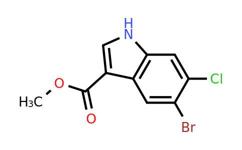 1467059-91-1 | Methyl 5-bromo-6-chloro-1H-indole-3-carboxylate