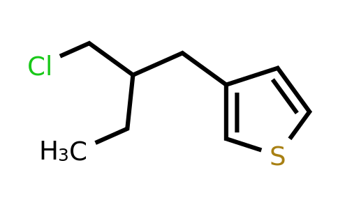 1467252-95-4 | 3-(2-(Chloromethyl)butyl)thiophene