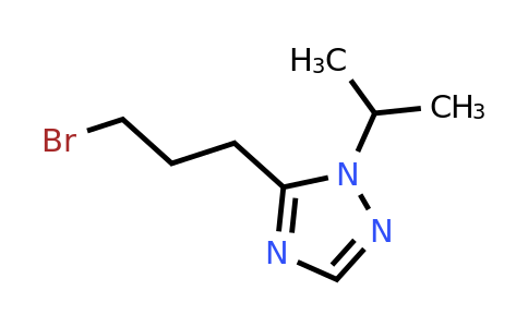 1467656-07-0 | 5-(3-Bromopropyl)-1-isopropyl-1h-1,2,4-triazole