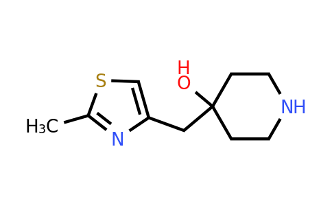 1467871-75-5 | 4-((2-Methylthiazol-4-yl)methyl)piperidin-4-ol