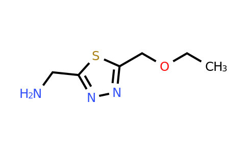 1468539-50-5 | (5-(Ethoxymethyl)-1,3,4-thiadiazol-2-yl)methanamine