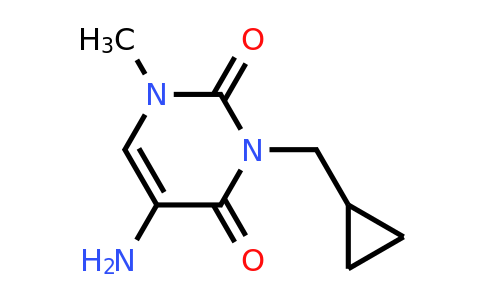 1468583-24-5 | 5-Amino-3-(cyclopropylmethyl)-1-methylpyrimidine-2,4(1h,3h)-dione