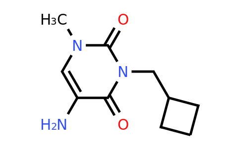 1468816-12-7 | 5-Amino-3-(cyclobutylmethyl)-1-methylpyrimidine-2,4(1h,3h)-dione
