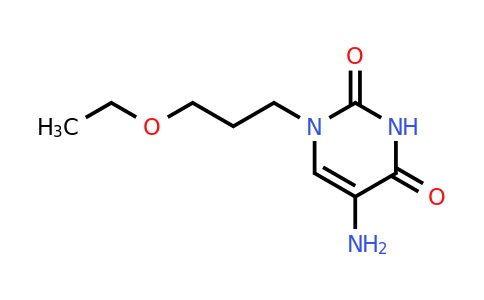 1468936-13-1 | 5-Amino-1-(3-ethoxypropyl)pyrimidine-2,4(1h,3h)-dione
