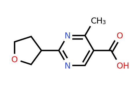 1468954-20-2 | 4-Methyl-2-(tetrahydrofuran-3-yl)pyrimidine-5-carboxylic acid