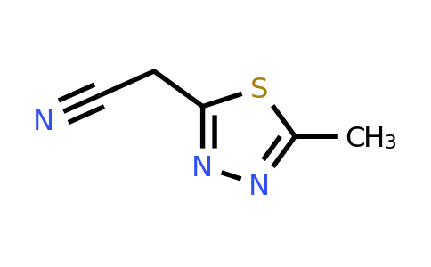 1469012-19-8 | 2-(5-Methyl-1,3,4-thiadiazol-2-yl)acetonitrile