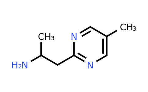 1469159-15-6 | 1-(5-Methylpyrimidin-2-yl)propan-2-amine