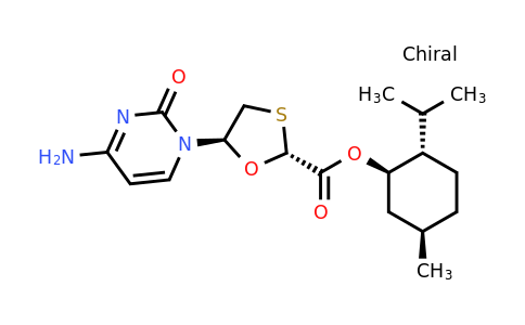 147126-80-5 | (1R,2S,5R)-2-Isopropyl-5-methylcyclohexyl (2R,5R)-5-(4-amino-2-oxopyrimidin-1(2H)-yl)-1,3-oxathiolane-2-carboxylate