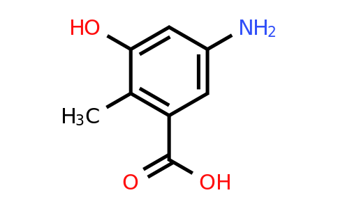 5-Amino-3-hydroxy-2-methylbenzoic acid