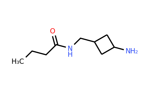 1472735-04-8 | n-((3-Aminocyclobutyl)methyl)butyramide