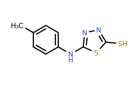 14731-25-0 | 5-[(4-methylphenyl)amino]-1,3,4-thiadiazole-2-thiol