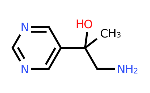 1474107-62-4 | 1-Amino-2-(pyrimidin-5-yl)propan-2-ol