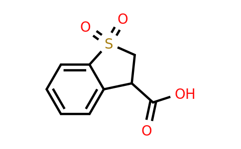 14750-57-3 | 1,1-Dioxo-2,3-dihydro-1lambda6-benzothiophene-3-carboxylic acid