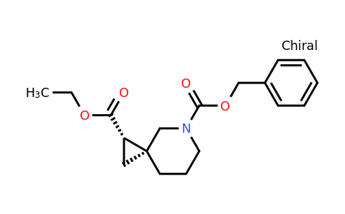 147610-89-7 | O5-benzyl O2-ethyl cis-5-azaspiro[2.5]octane-2,5-dicarboxylate