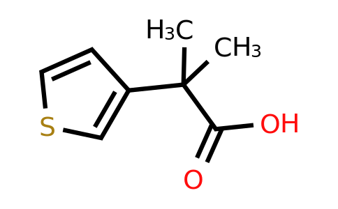 147632-27-7 | 2-Methyl-2-(thiophen-3-yl)propanoic acid