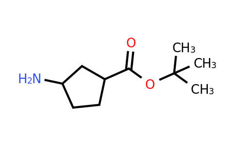 1477783-23-5 | Tert-butyl 3-aminocyclopentane-1-carboxylate