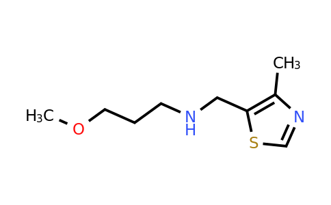 3-Methoxy-N-((4-methylthiazol-5-yl)methyl)propan-1-amine