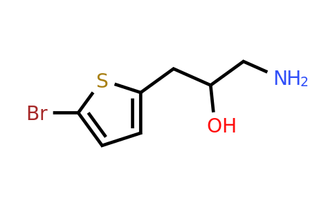 1478624-92-8 | 1-Amino-3-(5-bromothiophen-2-yl)propan-2-ol